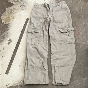 Aeropostale Women's Stone Cargo Pants